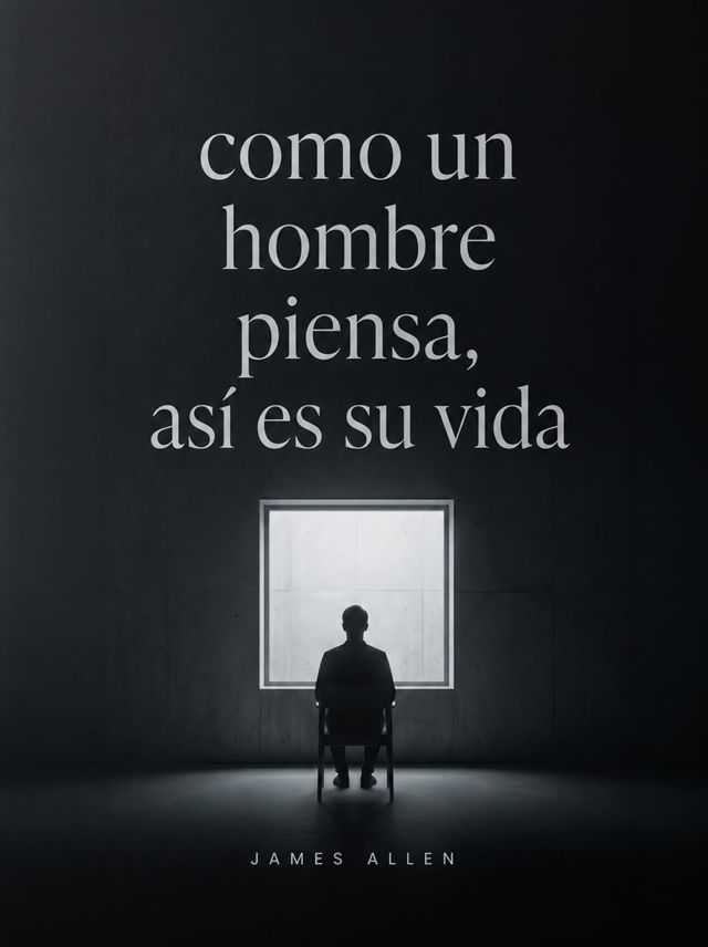 Portada de Como un hombre piensa, así es su vida